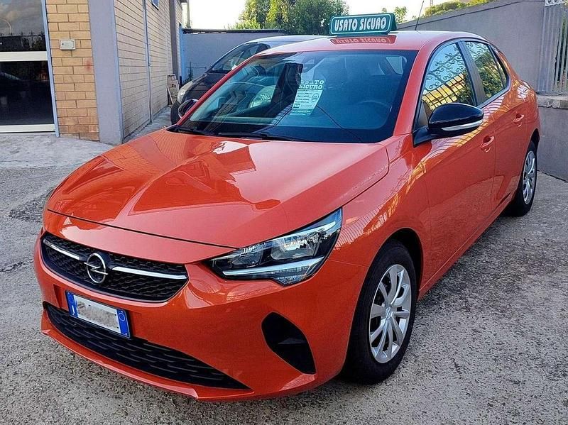 Arancione Usata 2021 Opel Corsa Edition Tre volumi | 11.499 € (Buon prezzo) - Immagine 1/4
