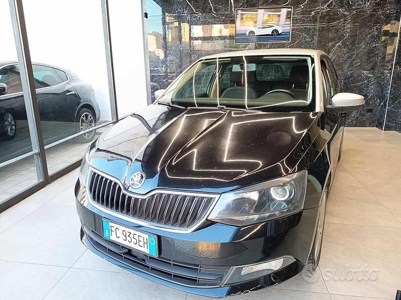 Usata Skoda Fabia Design Edition 75 CV (55 kW) 2016 Nero Berlina