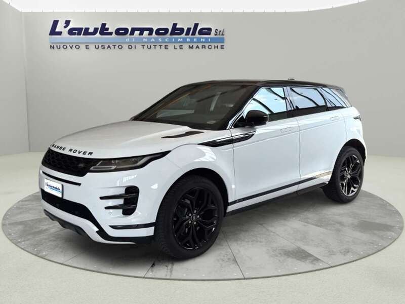 Usata Land Rover Range Rover evoque R-Dynamic 150 CV (110 kW) 2019 Bianco SUV