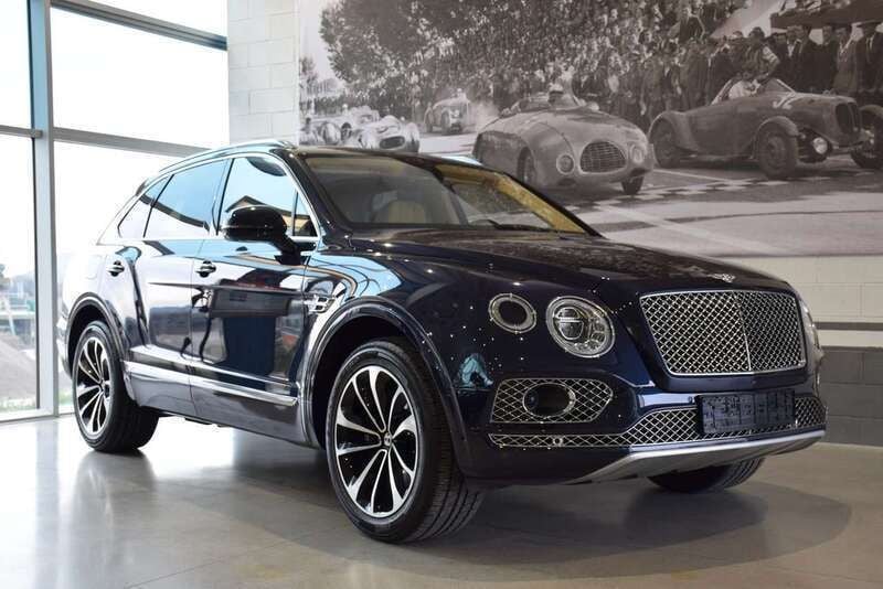 Usata Bentley Bentayga 608 CV (447 kW) 2016 Blu/azzurro SUV