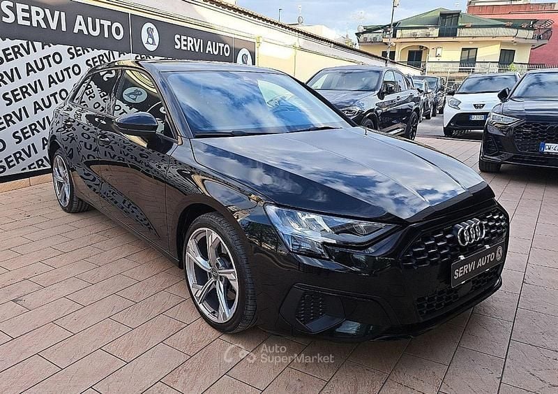 Usata Audi A3 Advanced 150 CV (110 kW) 2020 Nero Berlina