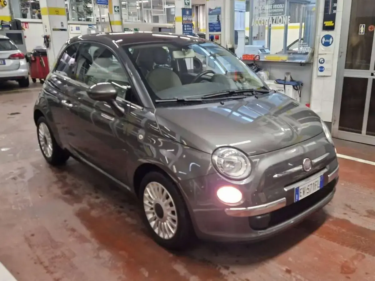 Usata Fiat 500 Lounge 69 CV (50 kW) 2014 Grigio Utilitaria