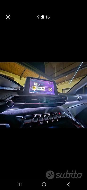 Usata Peugeot 3008 120 CV (88 kW) 2017 Nero SUV