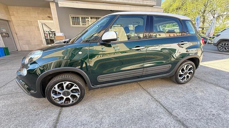 Usata Fiat 500L Cross 95 CV (69 kW) 2021 Verde Monovolume