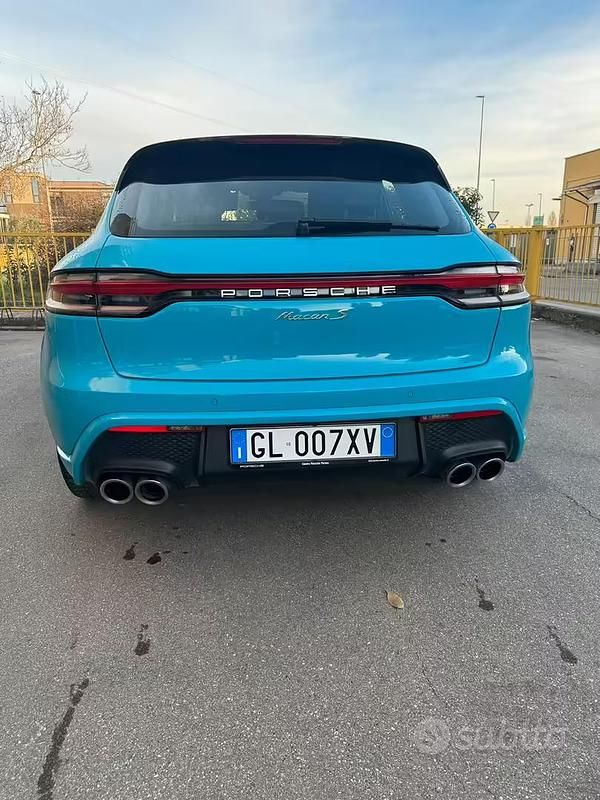 Usata Porsche Macan S 381 CV (280 kW) 2023 Blu SUV