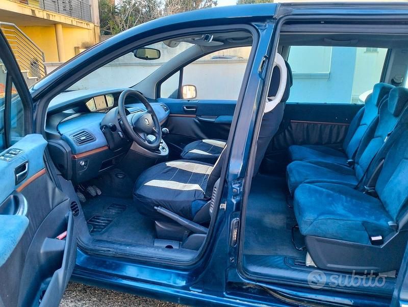 Usata Lancia Phedra 2004 Blu Monovolume