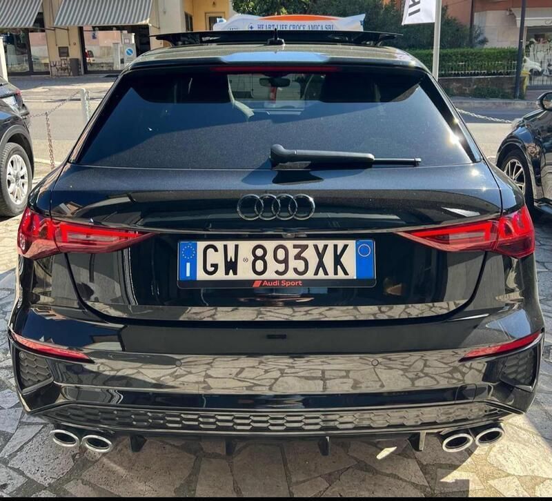 Usata Audi A3 150 CV (110 kW) 2023 Nero Berlina
