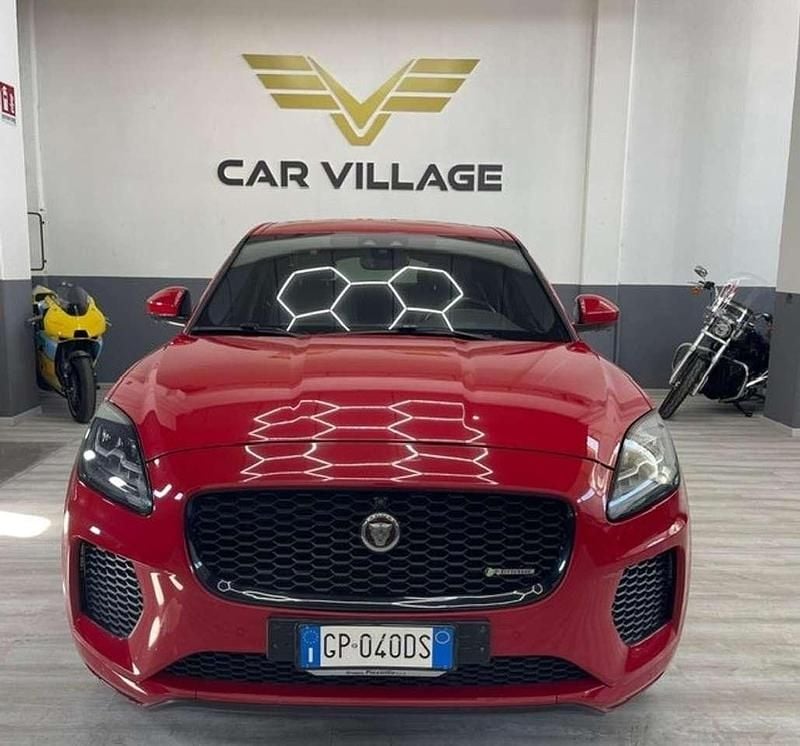 Usata Jaguar E-Pace Chequered Flag 241 CV (177 kW) 2019 Rosso SUV
