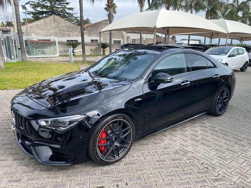 Nero Usata 2020 Mercedes CLA45 AMG AMG Tre volumi | 52.900 € (Molto cara) - Immagine 1/4