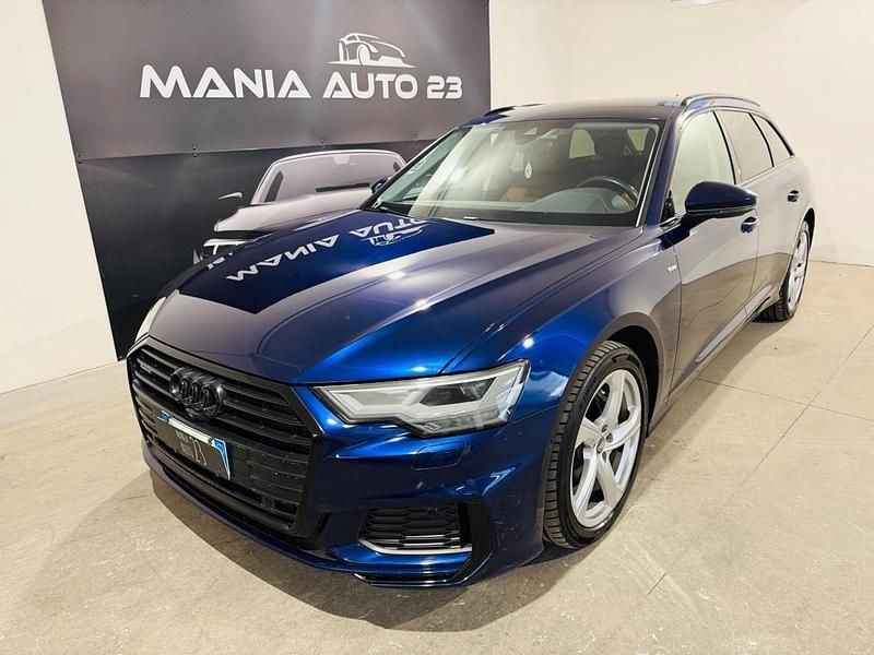 Usata Audi A6 Sport 286 CV (210 kW) 2020 Blu Station wagon