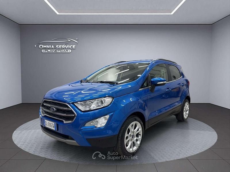 Blu/azzurro Usata 2022 Ford Ecosport Titanium S SUV | 16.400 € (Buon prezzo) - Immagine 1/4