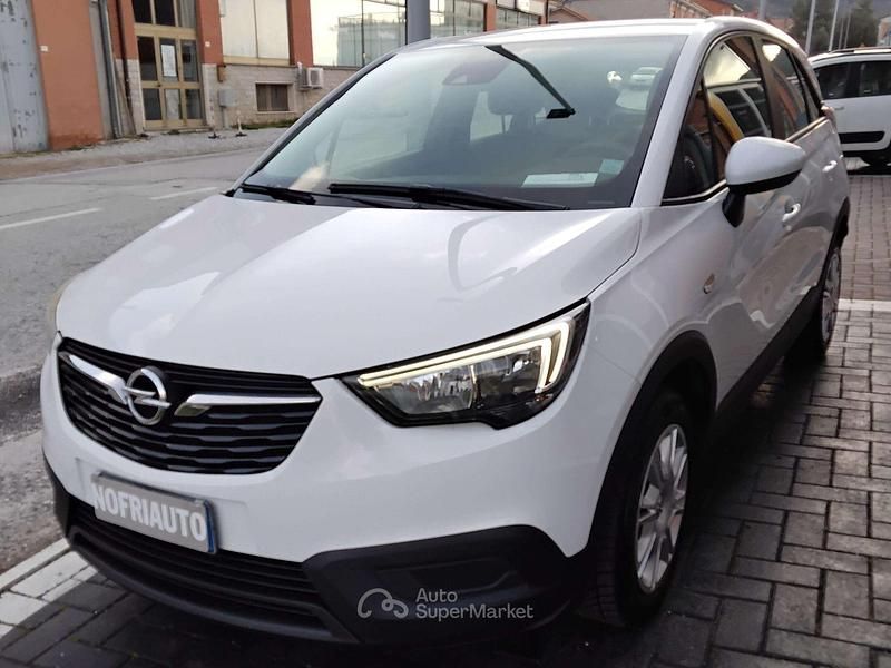 Usata Opel Crossland X S 102 CV (75 kW) 2019 Bianco SUV