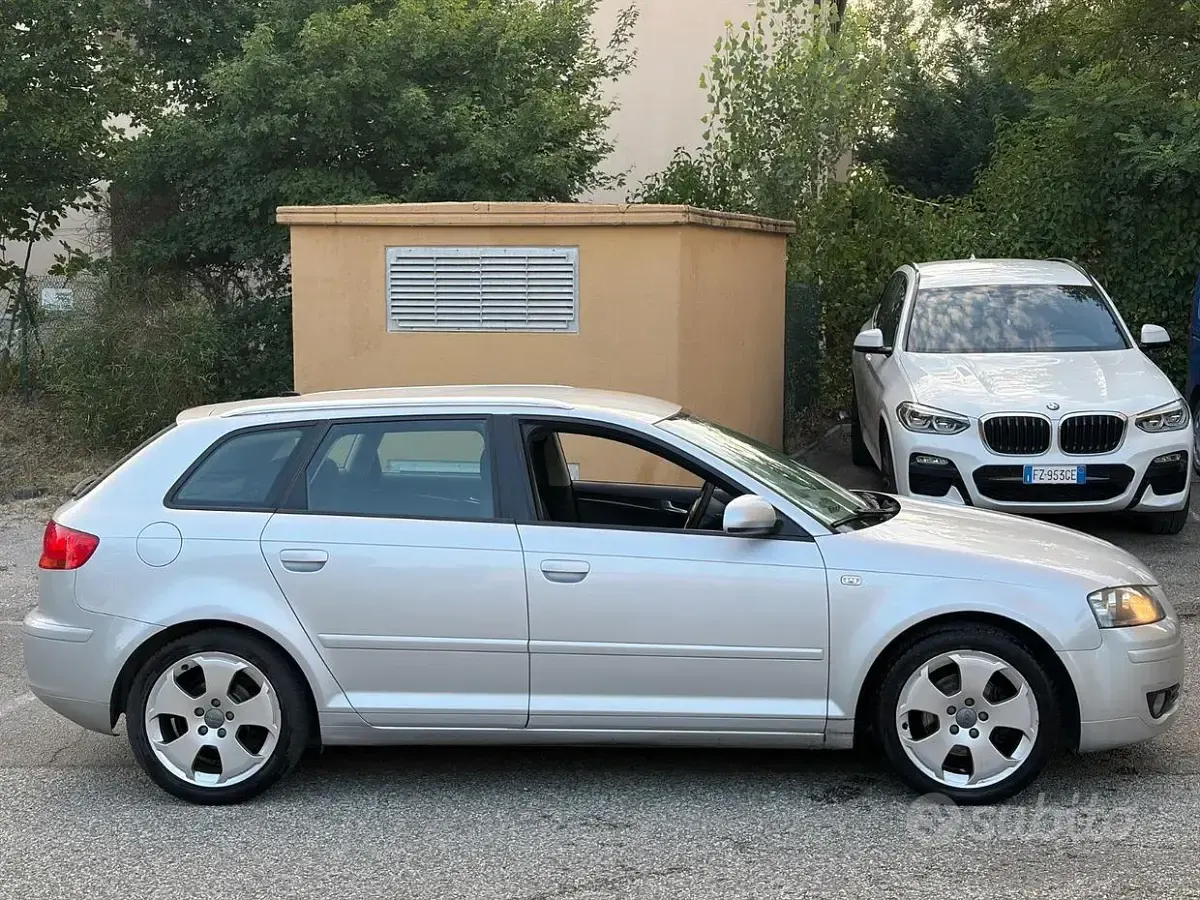 Usata Audi A3 140 CV (102 kW) 2009 Grigio Utilitaria