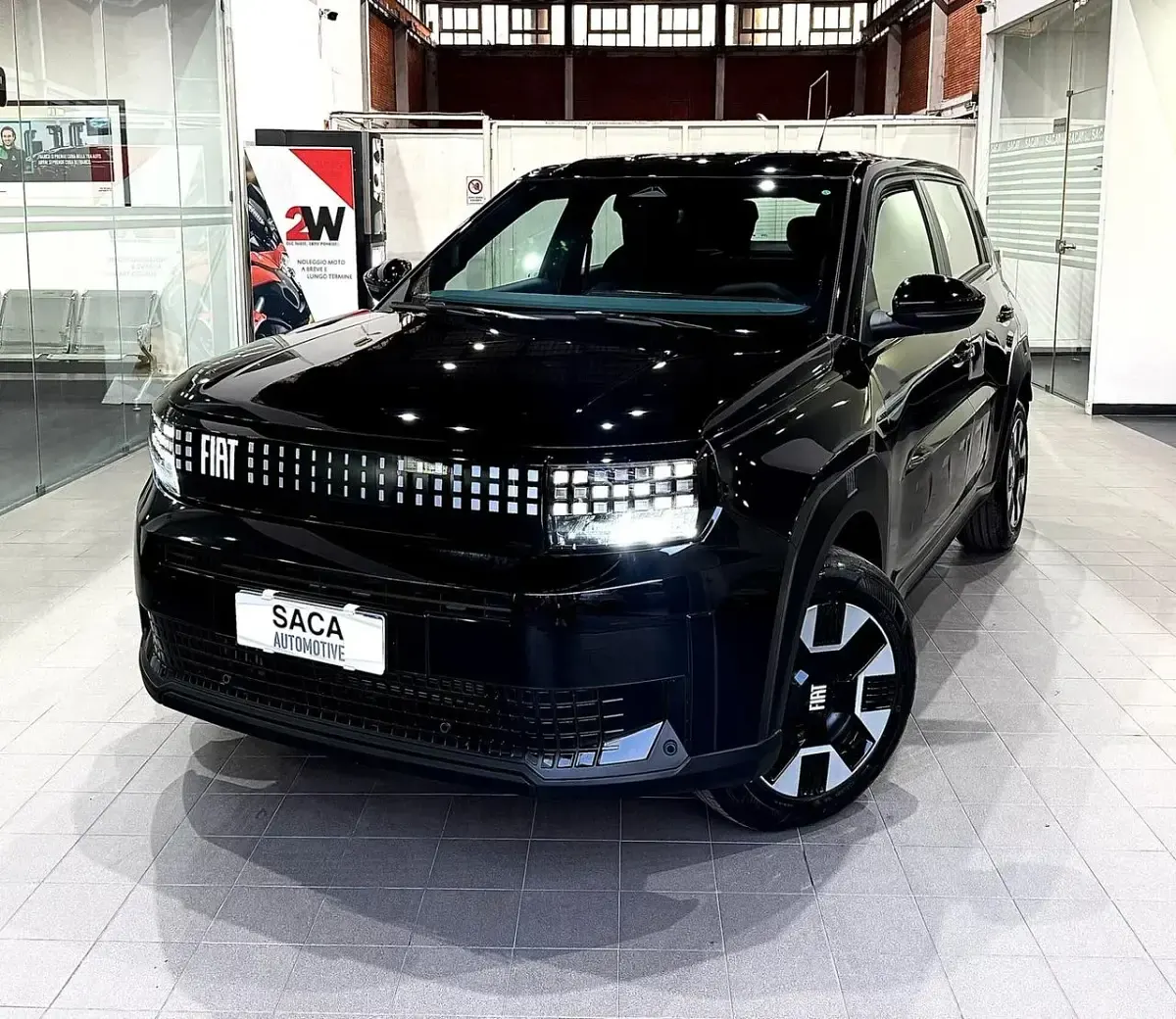 Nuova Fiat Grande Panda Icon 100 CV (73 kW) 2026 Rosso Utilitaria