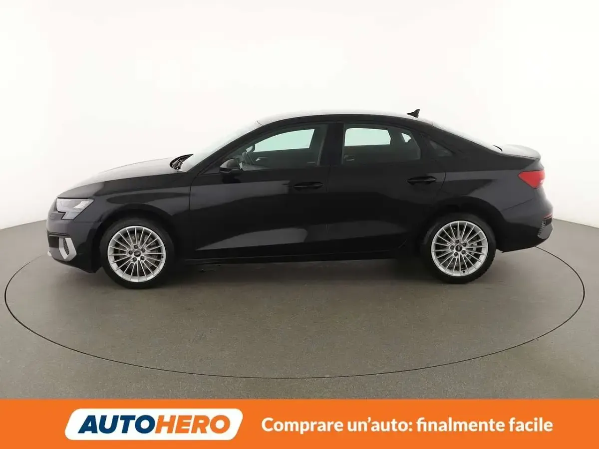 Usata Audi A3 Advanced 110 CV (80 kW) 2021 Nero Berlina