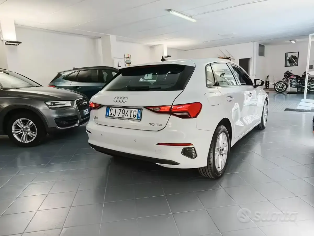 Usata Audi A3 116 CV (85 kW) 2022 Bianco Berlina