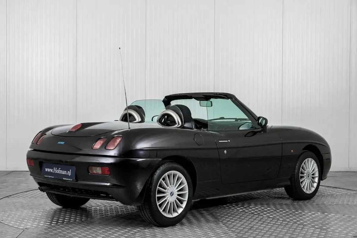 Usata Fiat Barchetta 131 CV (96 kW) 2001 Nero Cabrio