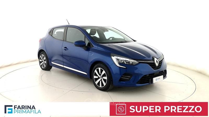 Usata Renault Clio V Zen 91 CV (66 kW) 2021 Blu Berlina