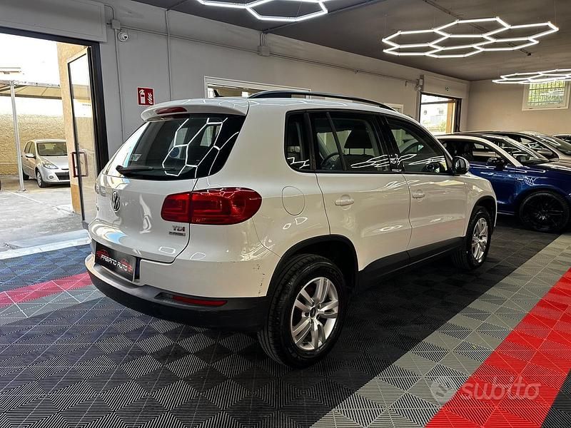 Usata VW Tiguan 110 CV (80 kW) 2013 Bianco SUV