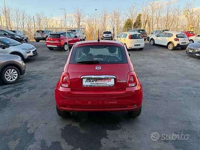 Usata Fiat 500 Lounge 69 CV (50 kW) 2021 Rosso Berlina