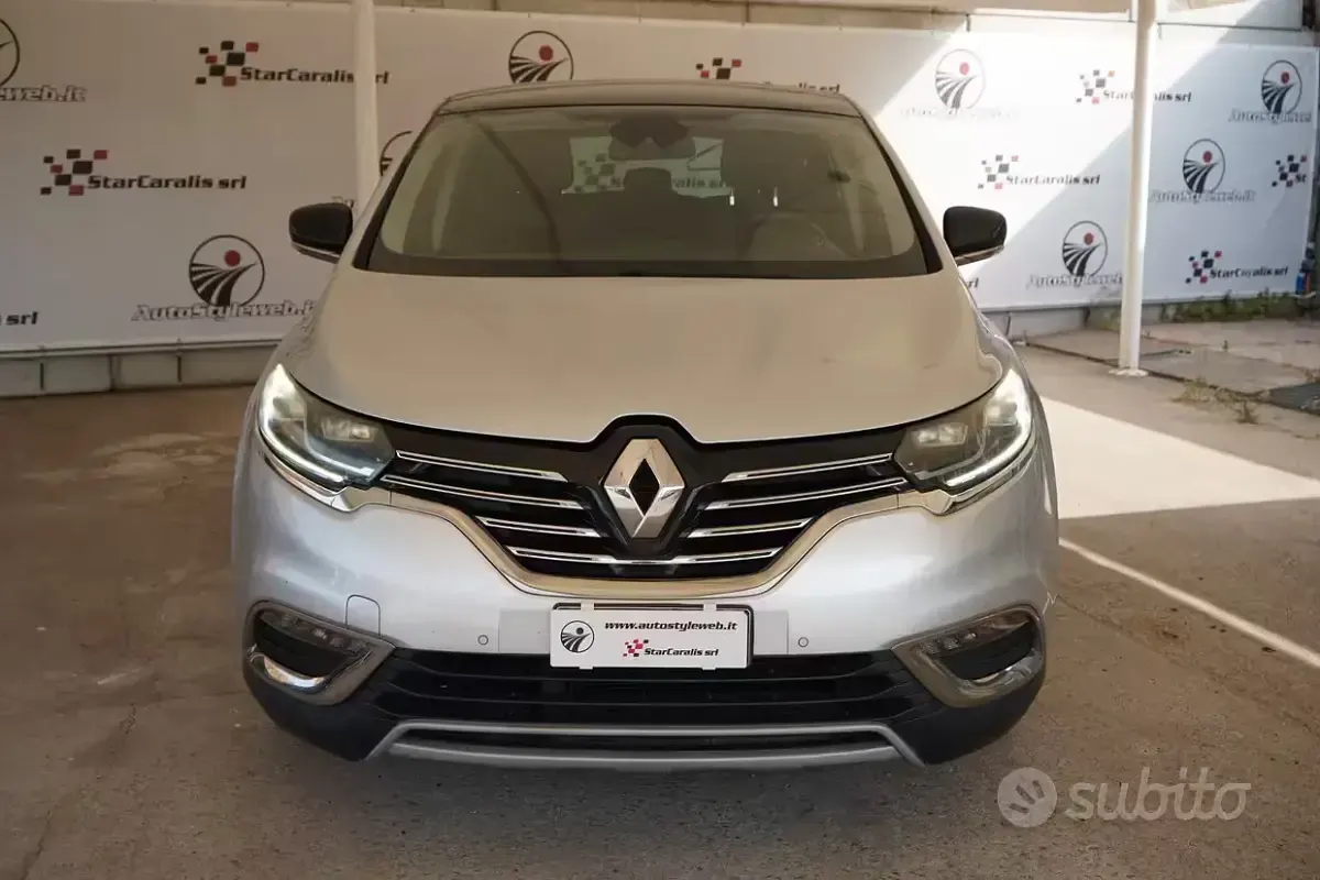 Usata Renault Espace Intens 160 CV (117 kW) 2016 Grigio Monovolume