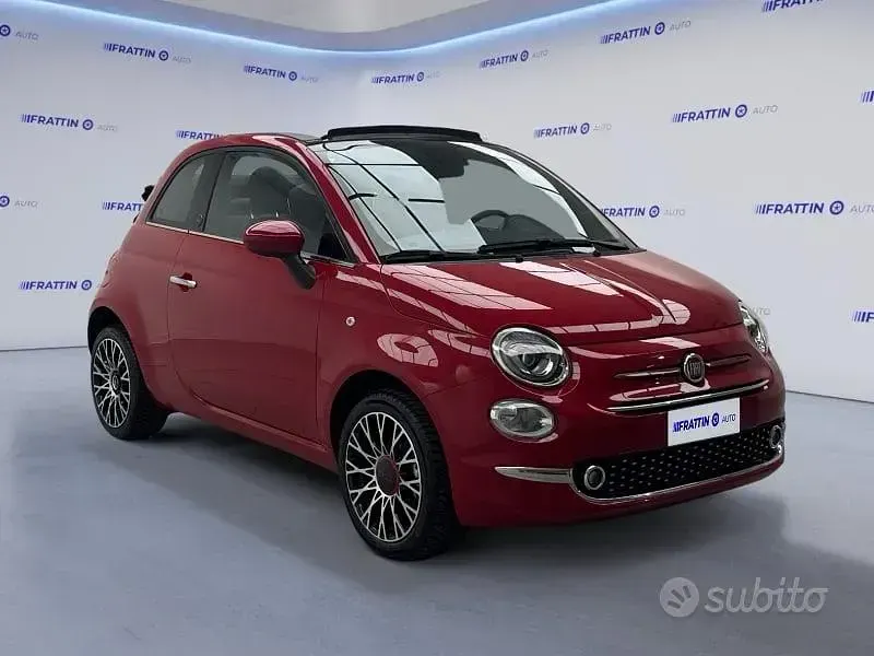 Begagnad Fiat 500C Red 71 HK (52 kW) 2024 Röd Cab