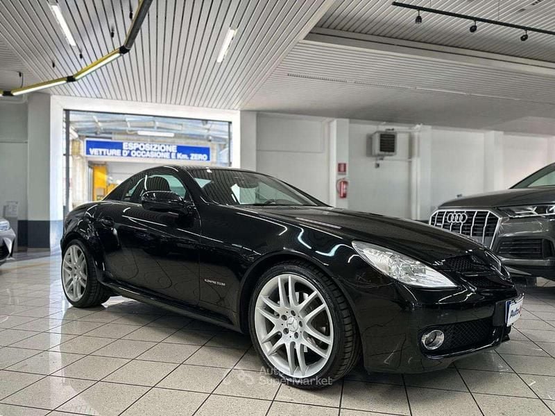 Usata Mercedes SLK55 AMG AMG 184 CV (135 kW) 2009 Nero Cabrio