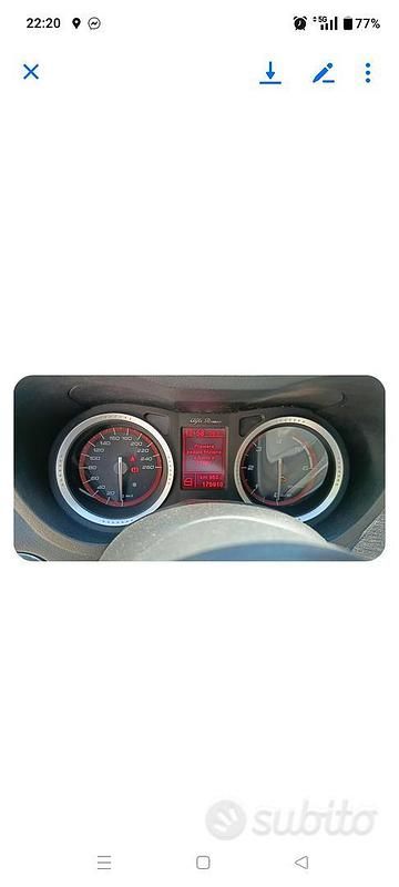 Usata Alfa Romeo 159 170 CV (125 kW) 2011 Grigio Station wagon