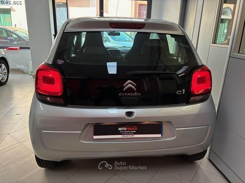 Second-hand Citroën C1 Shine 69 CP (50 kW) 2015 Argintiu Hatchback