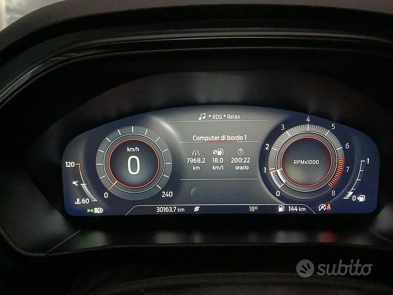 Usata Ford Focus ST-Line X 125 CV (91 kW) 2023 Rosso Berlina