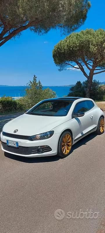 Usata VW Scirocco 160 CV (117 kW) 2009 Bianco Coupé