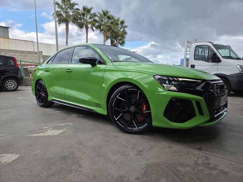 Usata Audi RS3 Ambiente 400 CV (294 kW) 2022 Verde Berlina