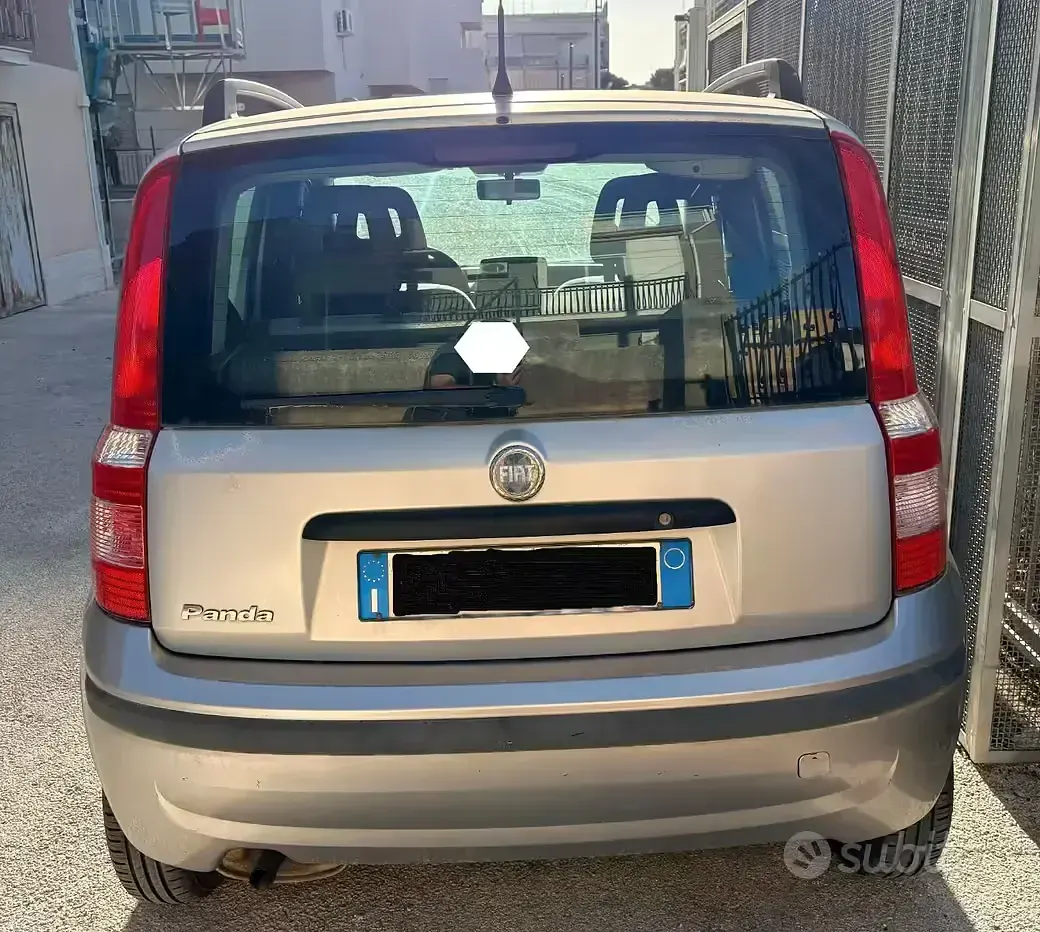 Usata Fiat Panda Dynamic 44 CV (32 kW) 2007 Grigio Utilitaria