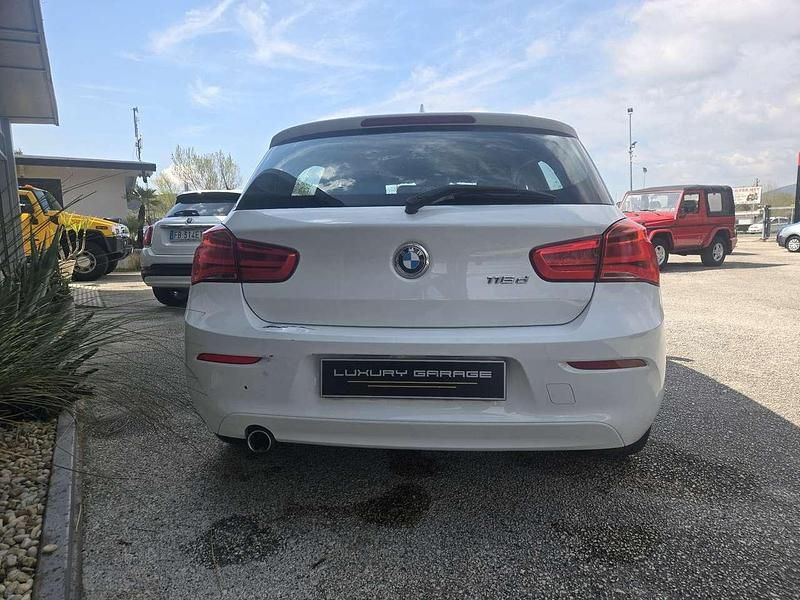 Usata BMW 116 116 CV (85 kW) 2019 Bianco Utilitaria