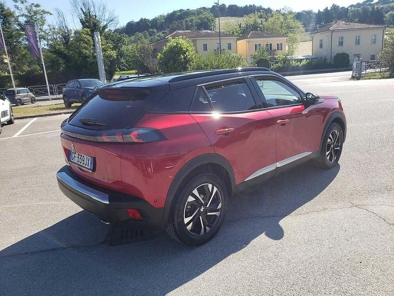 Usata Peugeot 2008 GT-line 102 CV (75 kW) 2021 Rosso SUV