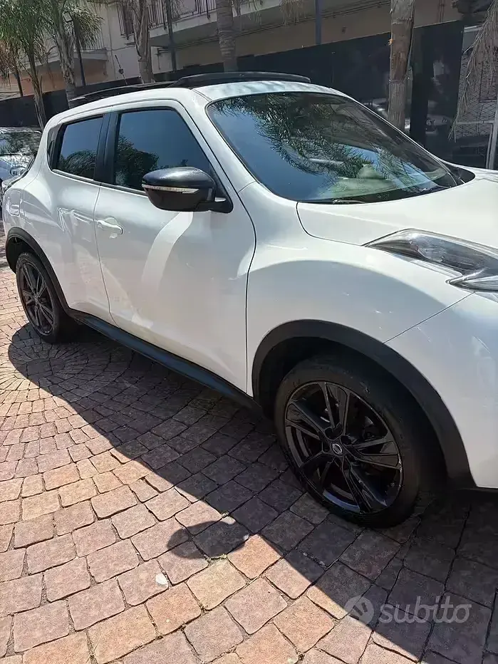 Usata Nissan Juke Tekna 110 CV (80 kW) 2016 Bianco SUV