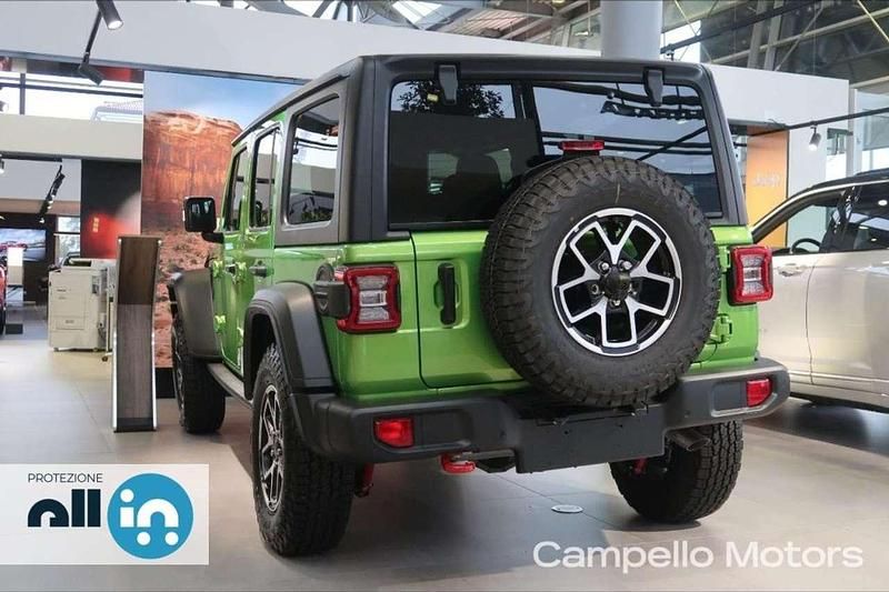 Nuova Jeep Wrangler Unlimited Limited 272 CV (200 kW) 2025 Argento SUV