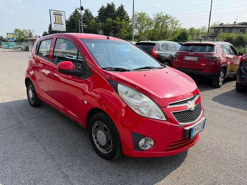 Usata Chevrolet Spark LS 68 CV (50 kW) 2012 Rosso Utilitaria