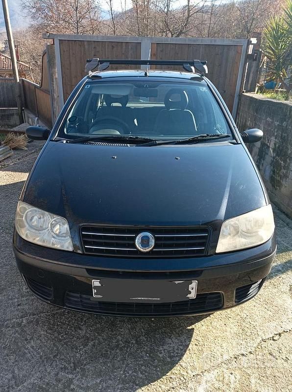 Usata Fiat Punto 2003 Nero Utilitaria