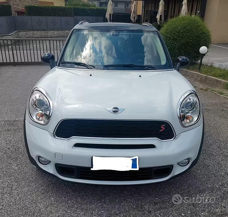Usata Mini Cooper S 184 CV (135 kW) 2010 Bianco Utilitaria