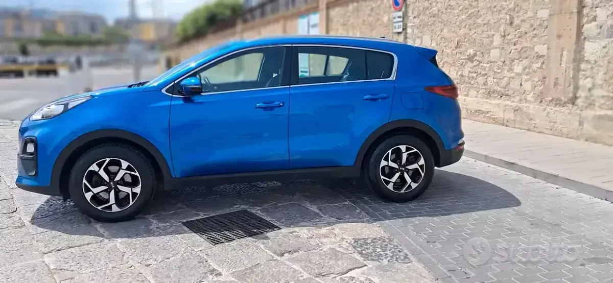 Begagnad Kia Sportage 136 HK (100 kW) 2020 Blå SUV