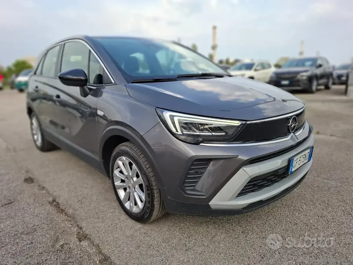 Usata Opel Crossland Elegance 83 CV (61 kW) 2021 Grigio SUV
