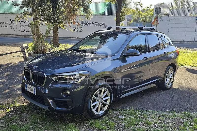 Usata BMW X1 xLine 150 CV (110 kW) 2017 Blu SUV