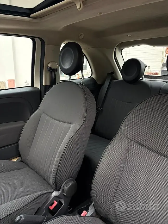 Usata Fiat 500 95 CV (69 kW) 2013 Bianco Berlina