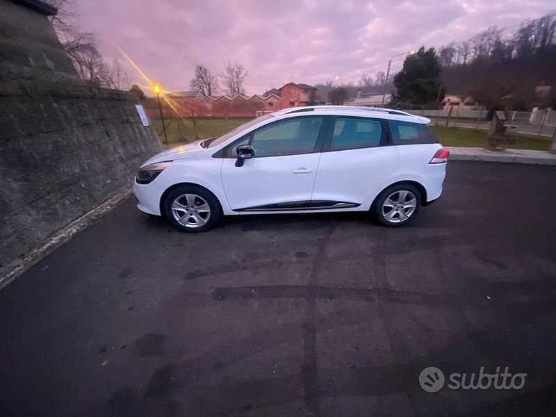 Usata Renault Clio IV 65 CV (47 kW) 2014 Bianco Berlina