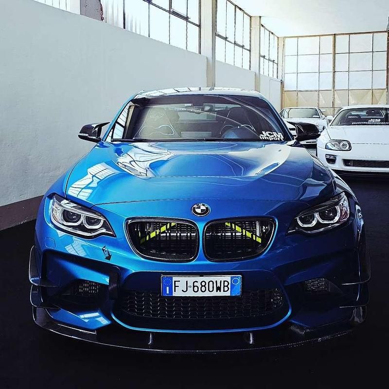 Usata BMW M2 370 CV (272 kW) 2017 Blu/azzurro Coupé