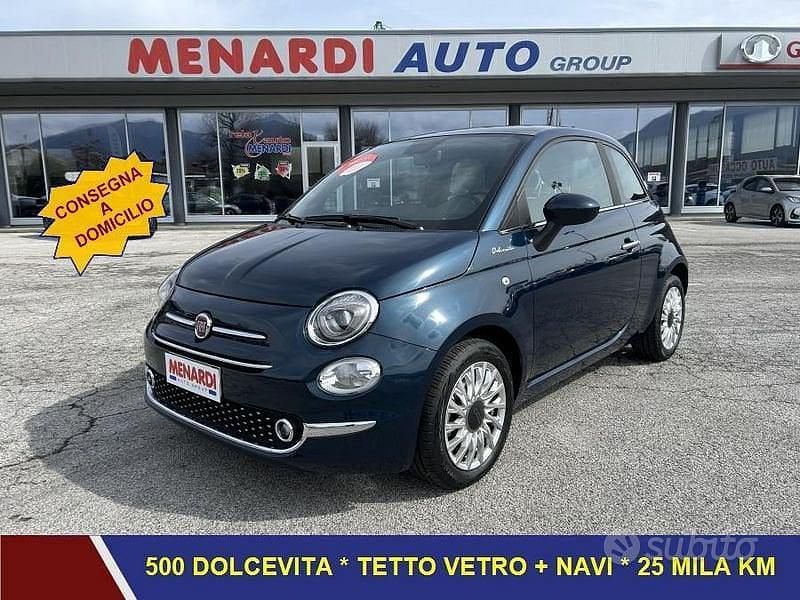 Usata Fiat 500 Dolcevita 69 CV (50 kW) 2023 Blu/azzurro Utilitaria