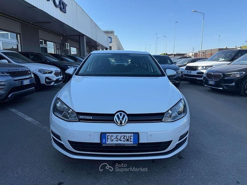 Usata VW Golf VII 110 CV (80 kW) 2017 Bianco Berlina