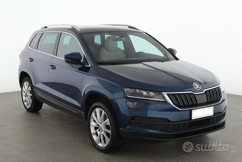 Usata Skoda Karoq Style 116 CV (85 kW) 2019 Blu SUV