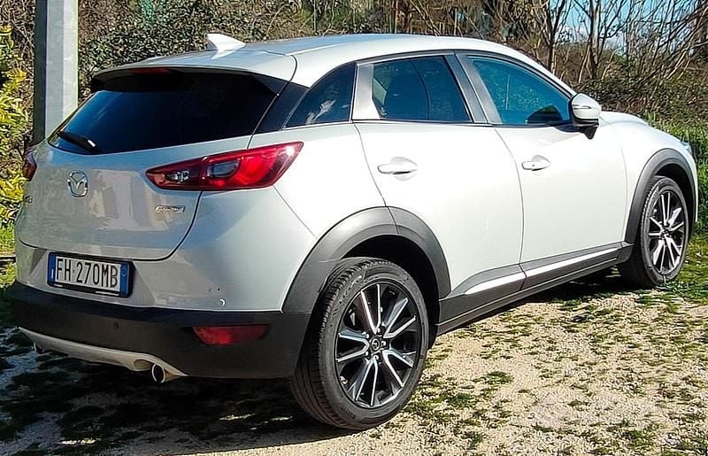 Usata Mazda CX-3 Exceed 105 CV (77 kW) 2017 Argento SUV